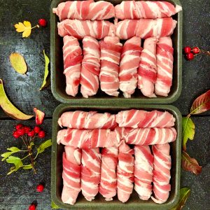 uncooked pigs in blankets