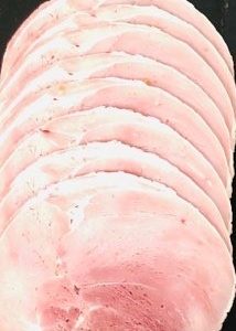 sliced gammon ham